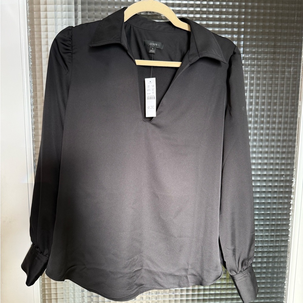 J. Crew Black Women's Blouse